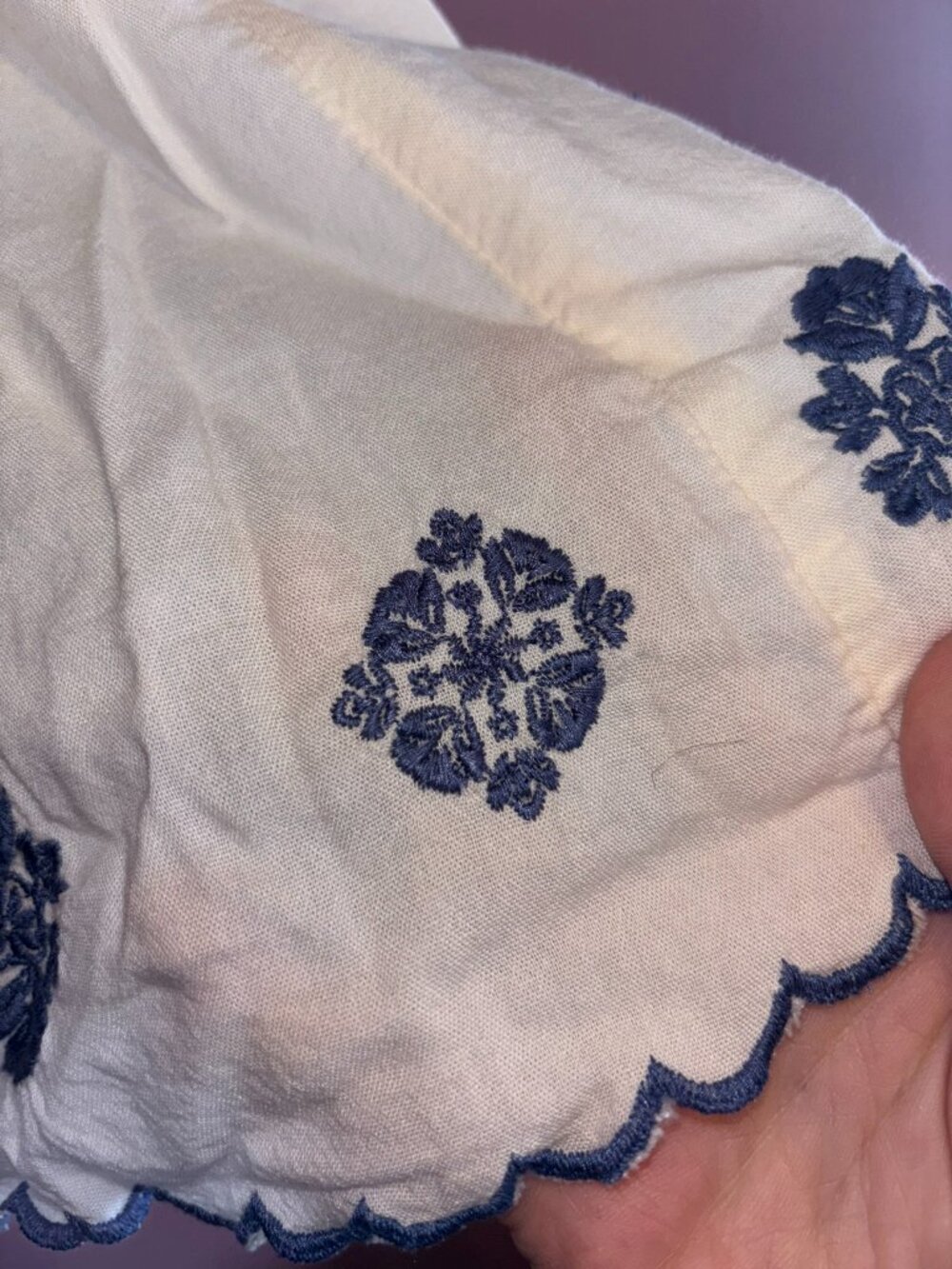 Old Navy Embroidered Blouse - Picture 3 of 5